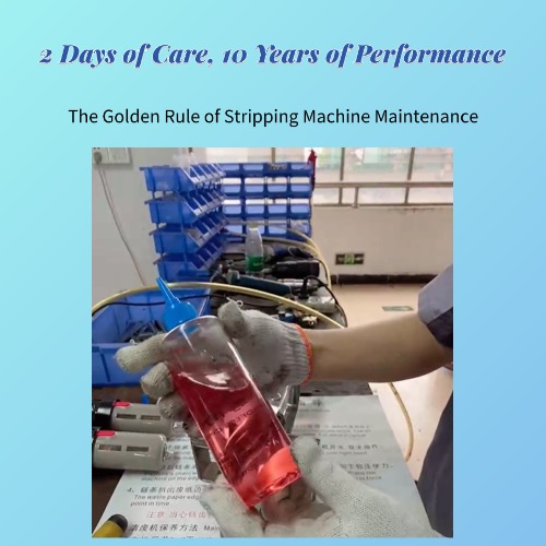 Carton Waste Stripping Machine Maintenance