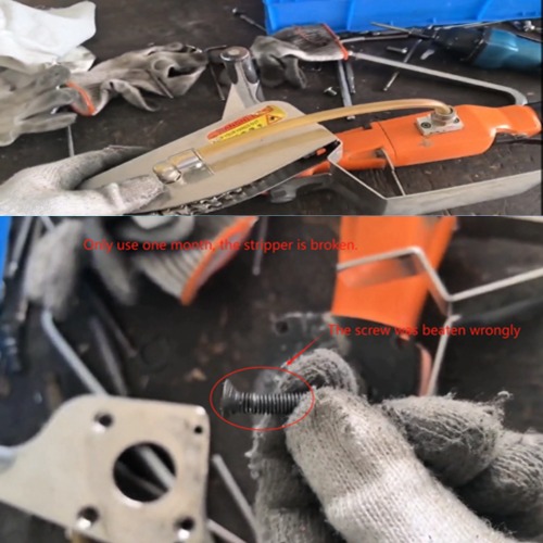 Low-Cost Carton Waste Stripping Machine Waste Edge Stripper