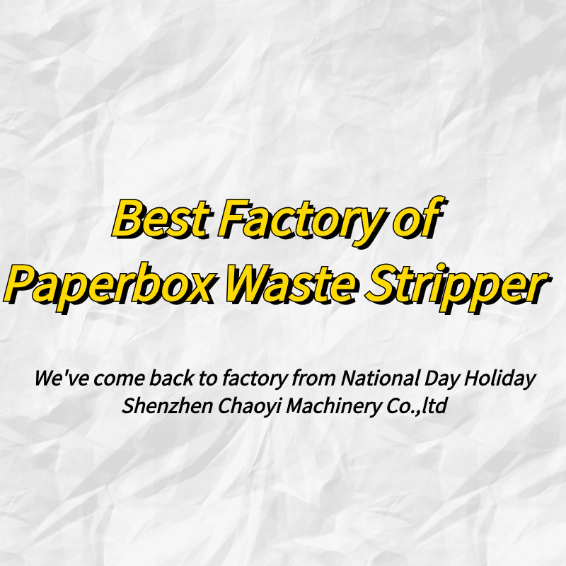 CHAOYI Machinery Resume Work From National Day Holiday