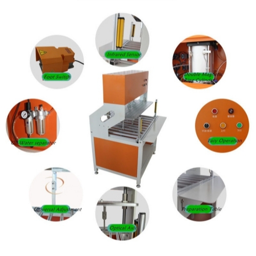 Two pcs CY-1050 Semi-automatic Inner hole Waste Stripping Machine to Vietnam