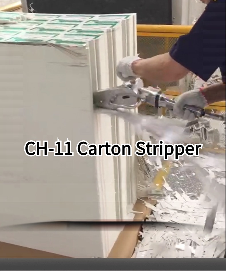 Cardboard Carton Waste Stripper Remover Trimming Tool