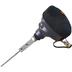 Handheld device for stripping waste from inner hole paper
