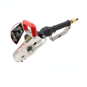 Pneumatic tool for carton external waste removal